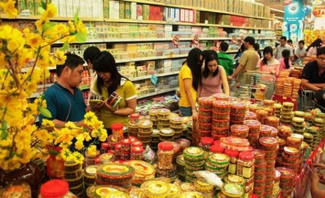 Tết Nguyên đán là thời điểm nhu cầu tiêu thụ thực phẩm của người Việt đa dạng và lớn nhất trong năm